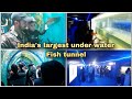 Indias largest under water fish tunnel  mumbai daily vlogs  mustafa shaikh vlogs