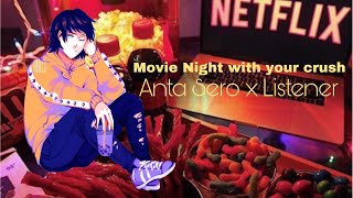 Movie night with your crush| Sero Hanta x Listener | { BNHA ASMR Fanfiction Reading}