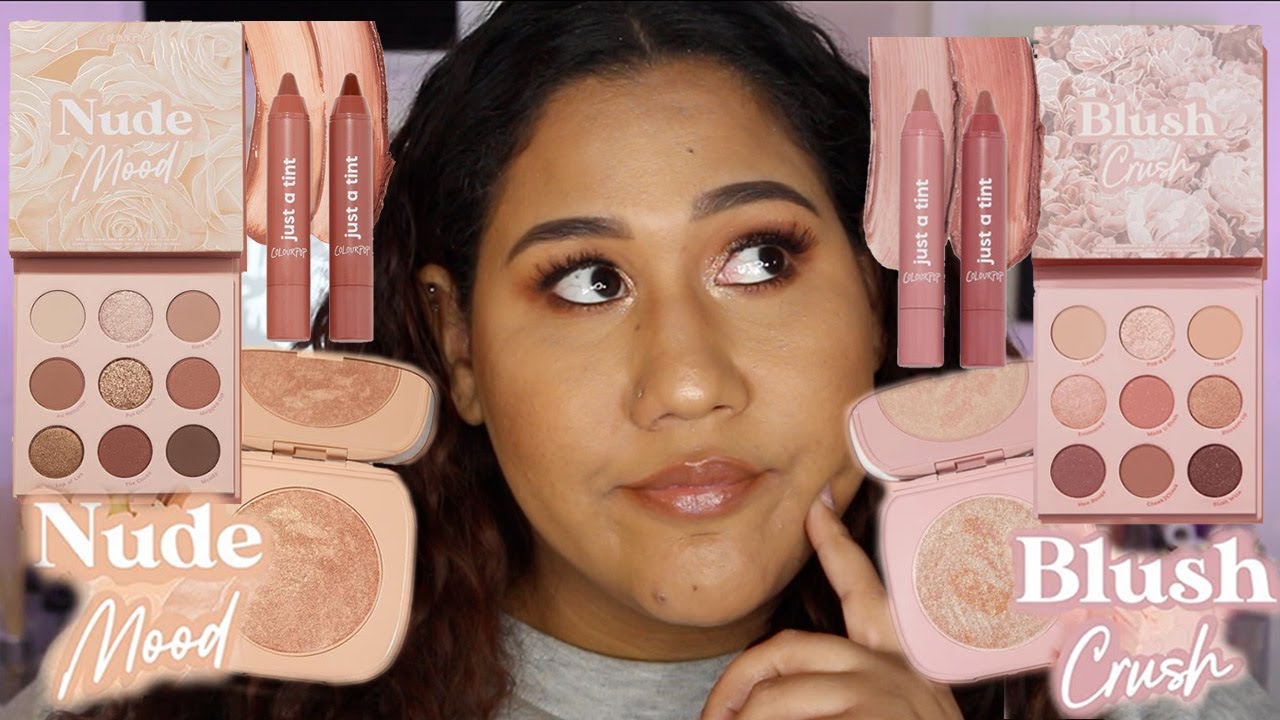 Today I am testing out the new Colourpop Nude Mood Collections and showing ...