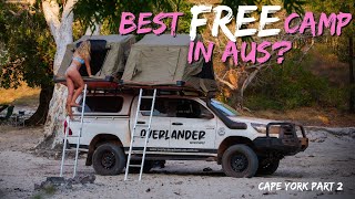 BEST FREE CAMPS IN AUSTRALIA? My FAVOURITE camp spots in CAPE YORK!!!