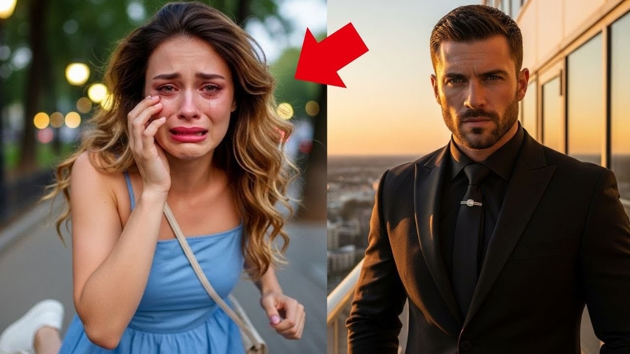 HUMILHADA POR SER PURA, ELA CORREU CHORANDO… MAS UM HOMEM DE CARRO PRETO PAROU PRA AJUDAR!