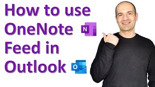 How to use OneNote feed in Outlook #Shorts screenshot 2