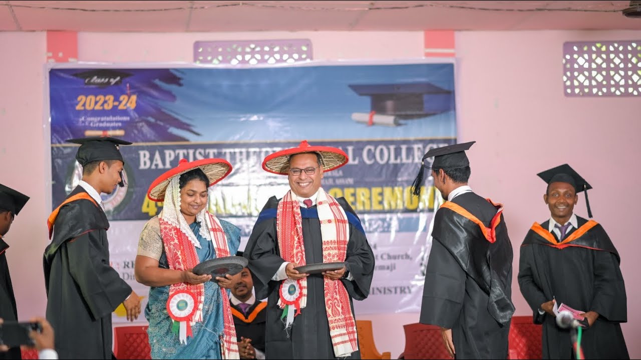Baptist Theological College 4th Graduation 🎓 Ceremony - YouTube