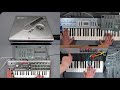 Korg Ms10 microKorg Yamaha Cs2x  Field Recording - Melodic Ambient Music - Fostex XR3 MiniDisc