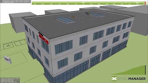BEXEL Manager - Archicad Office Building - 5D Construction Simulation