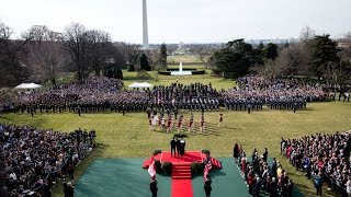 Canada Official Visit Arrival Ceremony