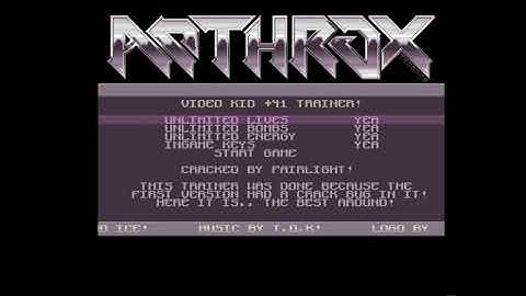 Amiga 500 - Video Kid Crack Intro By Anthrox