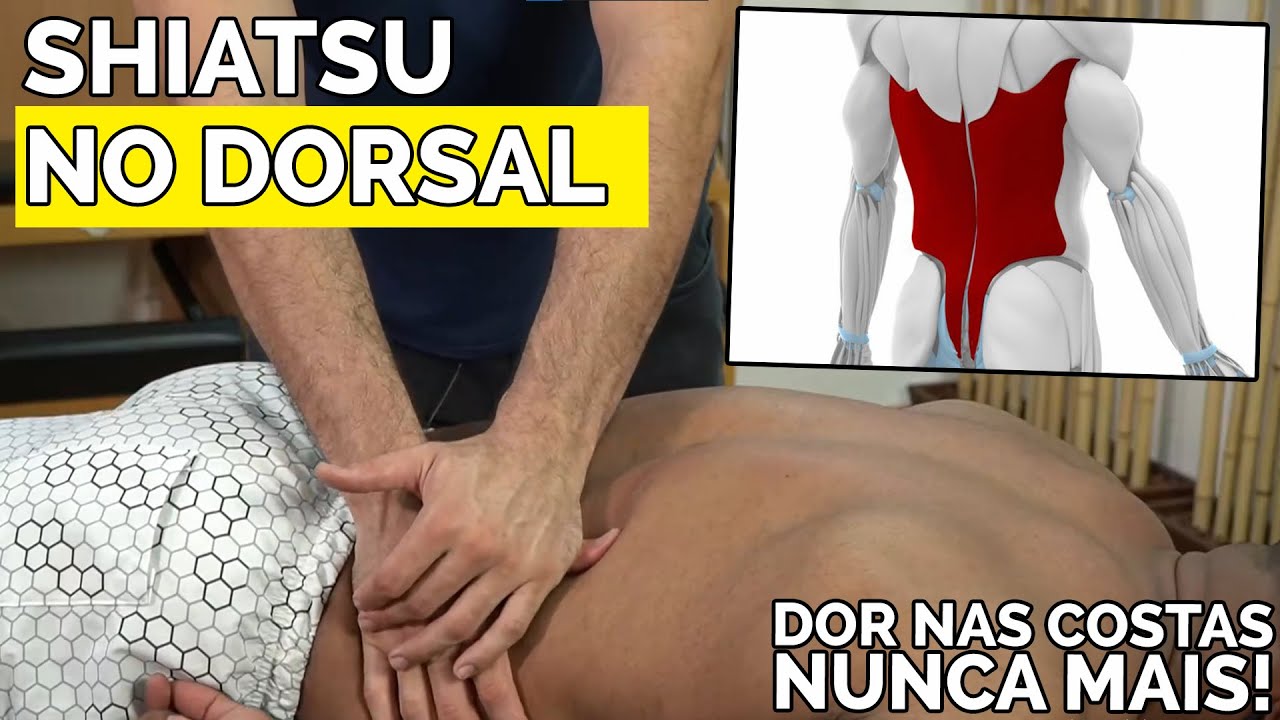 DOR NAS COSTAS NUNCA MAIS! - Use o Shiatsu em seus alunos! (Cortes da Salute)