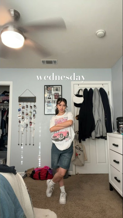 outfits of the week!! *school edition* #grwm #outfitinspo #outfitideas #ootd #pinterest #shorts