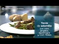 Recetas de Fabián León: Tacos de solomillo con miel y rúcula