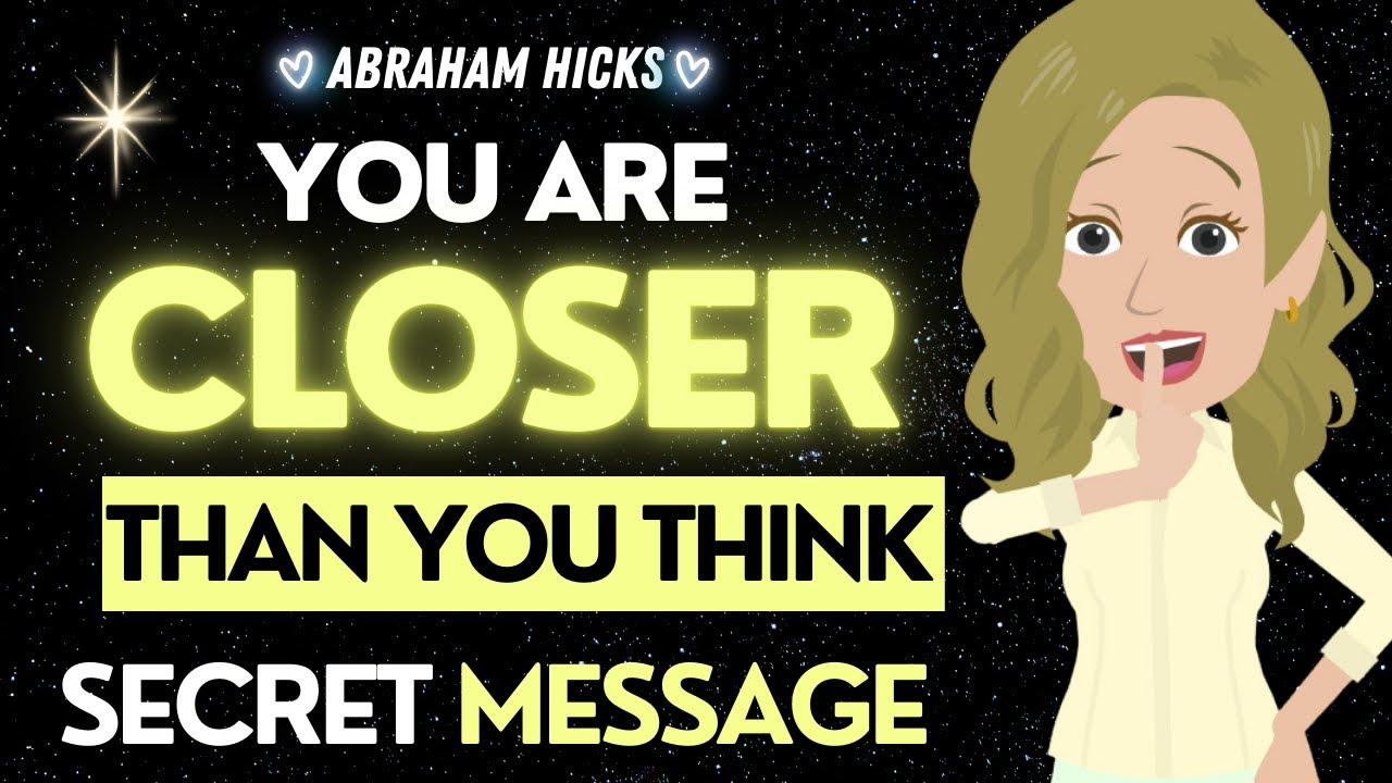 Abraham Hicks NEW October 2024 If You See This You are Meant to Hear ...