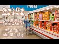 SAM&#39;S CLUB SHOP WITH ME HAUL | BUDGET MEAL PREP | FOOD STORAGE PANTRY TOUR LARGE FAMILY MEALS