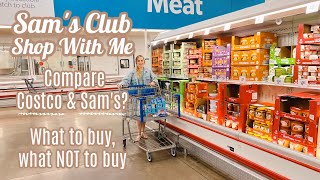 SAMS CLUB SHOP WITH ME HAUL | BUDGET MEAL PREP | FOOD STORAGE PANTRY TOUR LARGE FAMILY MEALS