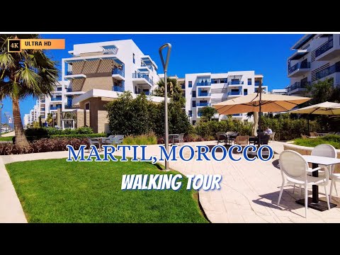 Martil MOROCCO Walking Tour 4K Tetouan