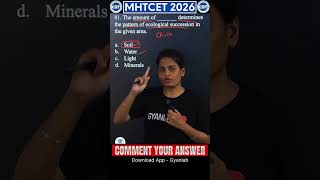 #81 MHTCET 2026 | PYQs Series | Gyanlab | Anjali Ma'am - Bsc Nursing #biology #mhtcet #gyanlab