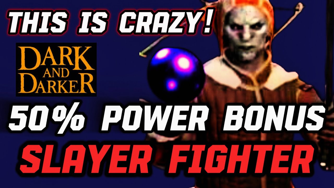 Ready go to ... https://youtu.be/7Oute2gTIDo [ 50% POWER BONUS is CRAZY! | Insane Slayer Fighter Build | Dark and Darker]