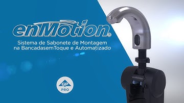 (PORTUGUESE) enMotion® Counter Mount Soap- Installation