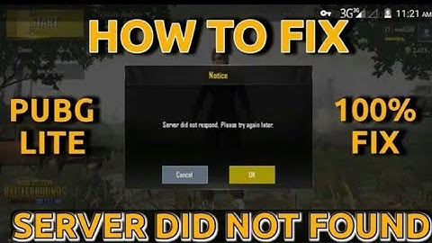 PUBG MOBILE LITE SERVER finally error || problem solve 100% works|| all devices support|| live Games