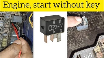 Starter Motor Direct Start Ford EcoSport / Engine Start without key Ford Car