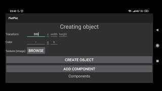 2D Android game engine - Make cool 2D games! (EDITOR) screenshot 3