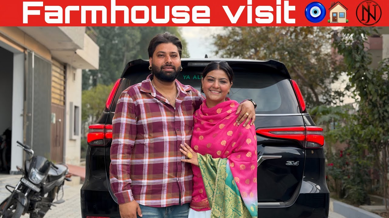 Farmhouse visit 🧿🏠💐