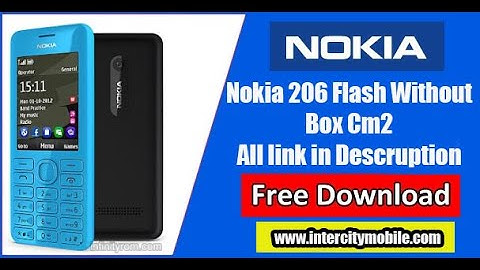 Nokia 206 Flash With USB Cable|  Without Box| Tool Link In Description