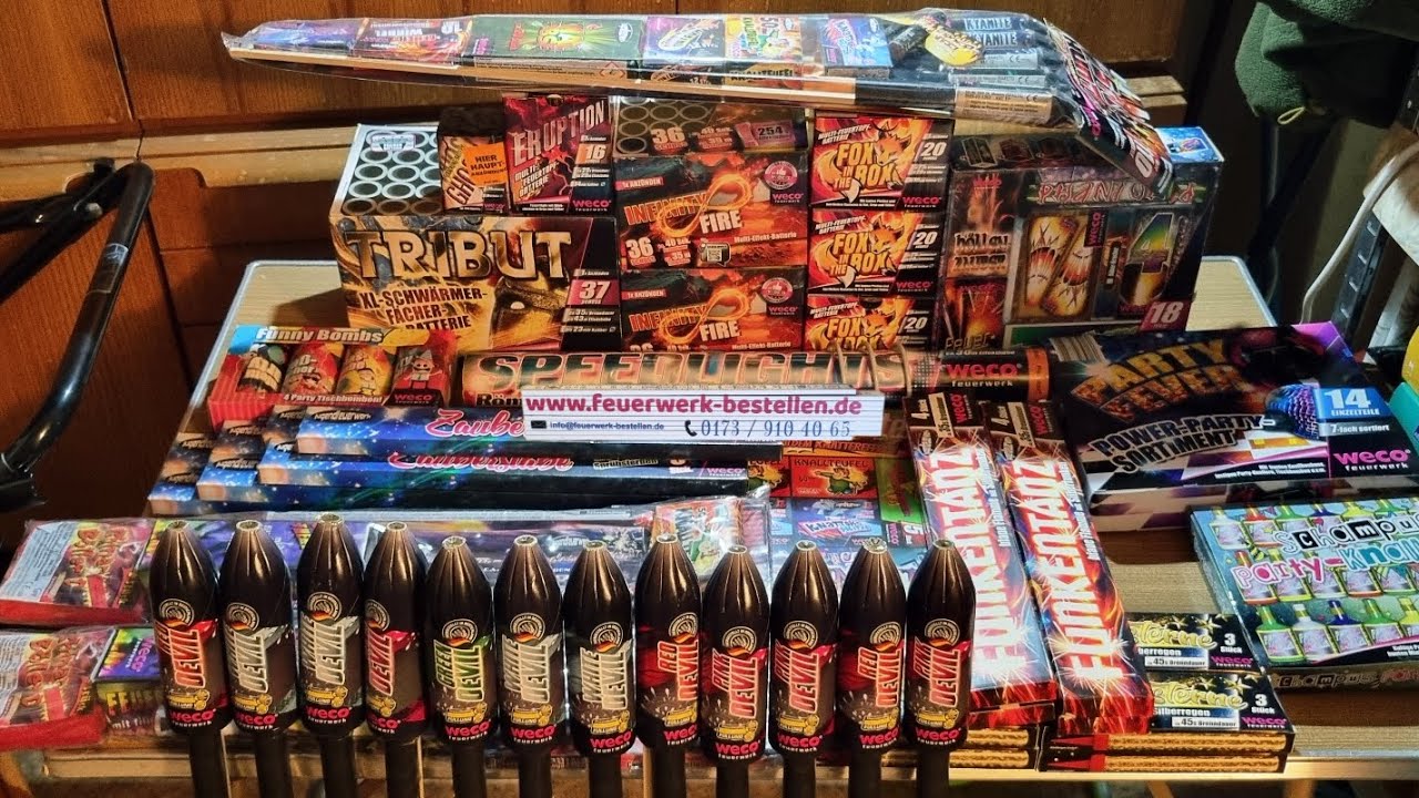 WECO ÜBERRASCHUNGSPAKET XL - BATCH 2025 - GROßES UNBOXING + VORSTELLUNG + TESTZÜNDEN XXL - UND LOS!!