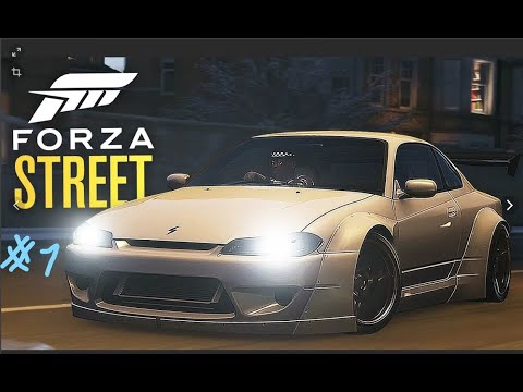 Forza Street. Прохождение #1 Да начнутся гонки! (без звука)