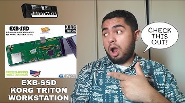 EXB-SSD Installation for Korg Triton Workstation