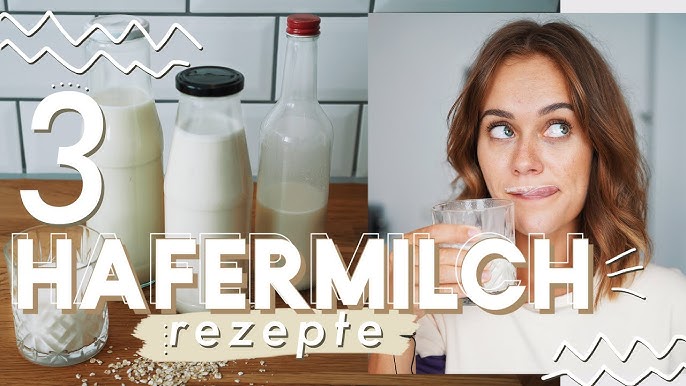 Selber pflanzliche Milch herstellen: Hafermilch und Reismilch