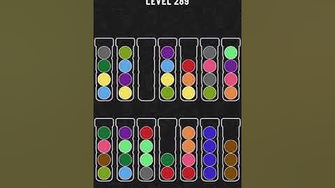 【Ball Sort Puzzle】Level.289