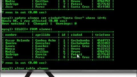 Tutorial MySQL - WampServer #5