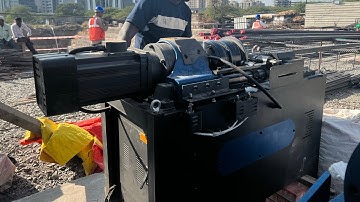 TMT Bar Threading Machine Roll Tech Type  Limit Switch Model