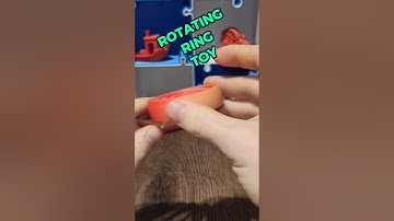 3D Printed Rotating Rings Toy #3dprinting #3dprinted #asmr #rotating #ring #toy