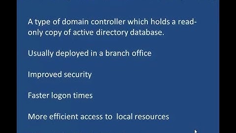 Installing and Configuring RODC - Etechtraining.com