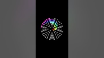 Polyrhythmic Visualization | 10-Circle Pattern #Polyrhythm #MusicTheory #VisualArt #RhythmMastery