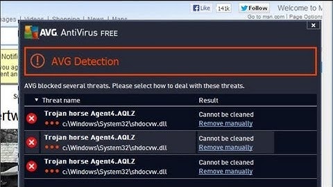 How to get rid of Trojan horse Agent4.AQLZ (AVG detected)