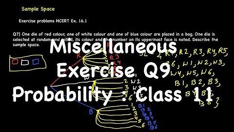 Class 11 NCERT Chapter 16 Miscellaneous exercise Q 9 | Probability | Lecture 10