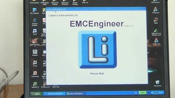 EMC conducted emissions test - analyser setup