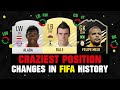 CRAZIEST POSITION CHANGES IN FIFA HISTORY! 🔄😱| FIFA 10 - FIFA 21