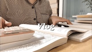 [취준생 브이로그] 일찍 일어나는 새가 게으르다/ 재경관리사 벼락치기⚡️/ 간간히 한능검