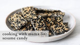 Easy Sesame Candy (芝麻糖) | Cooking with Mama Lin by Lisa Lin 30,724 views 5 years ago 5 minutes, 55 seconds