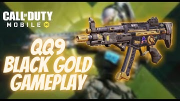 QQ9 black-gold gameplay | call of duty mobile | 6 finger claw | rebel
