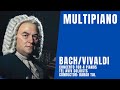 Bach-Vivaldi/Concerto for 4 Pianos/MultiPiano Ensemble