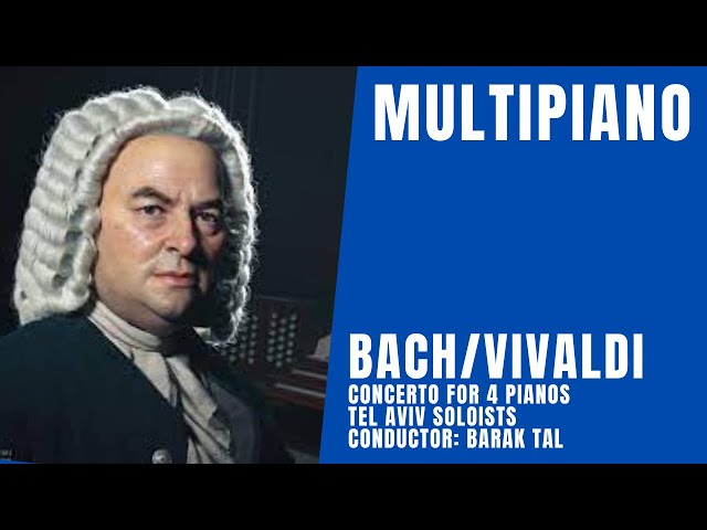 Bach - Concerto pour 4 claviers