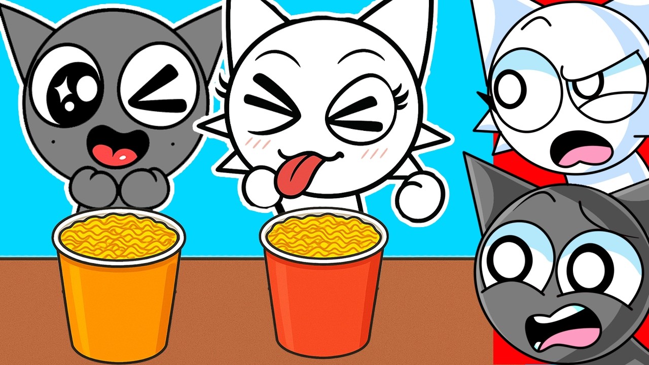 САМЫЕ СМЕШНЫЕ АНИМАЦИИ SPRUNKI MUKBANG!