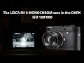 The LEICA M10 MONOCHROM sees in the DARK | Full Review | Samples