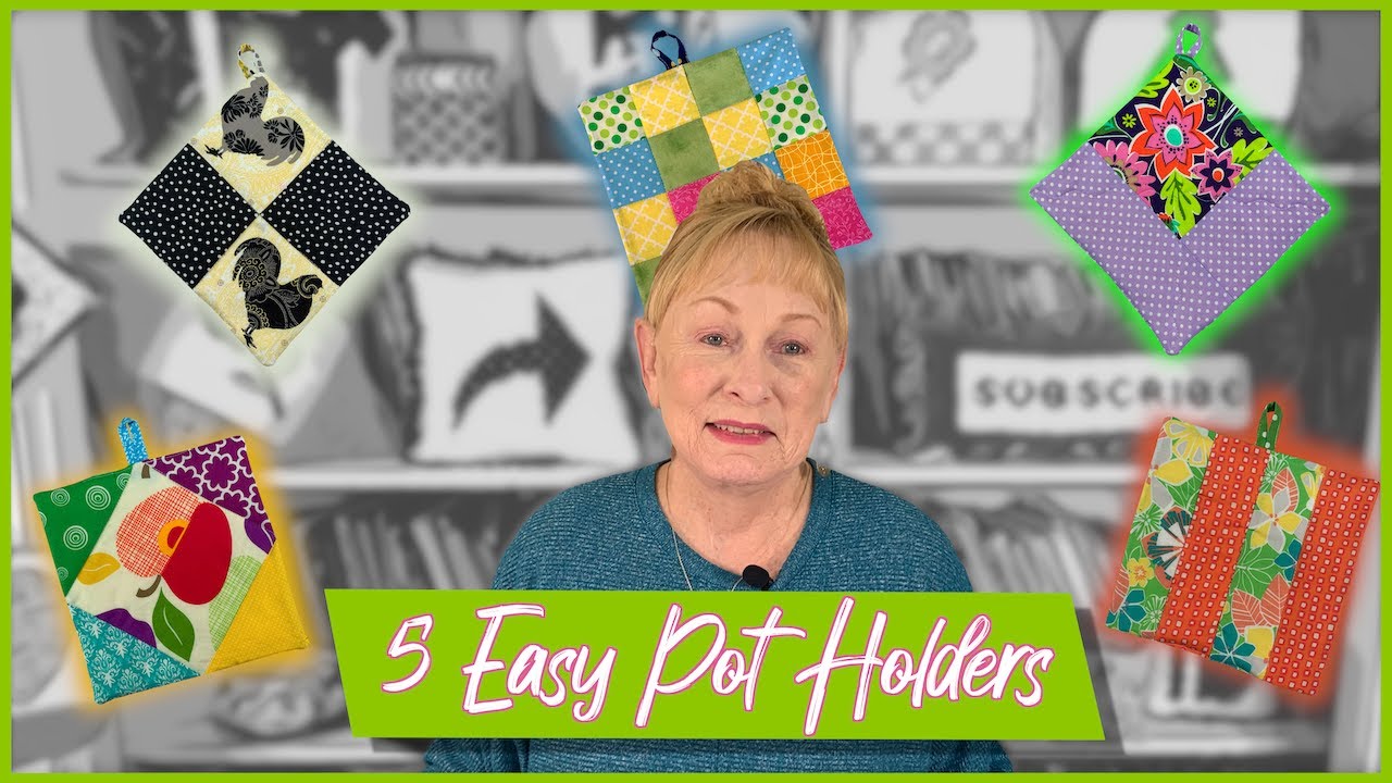 How to Make Cute and Quick Camper Pot-Holders