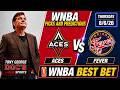 WNBA Pick - Las Vegas Aces vs Indiana Fever Prediction, 8/6/2026 Best Bets, Odds & Betting Tips