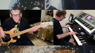 Rush - Countdown, 1982 (Bass and Keyboards Cover)